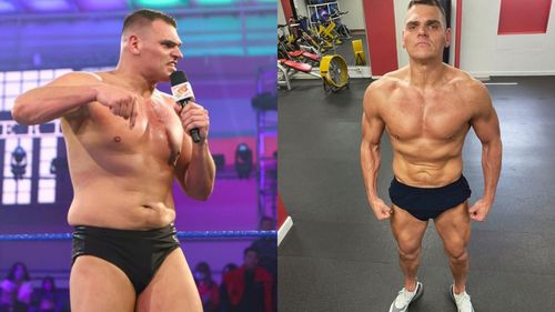 Gunther lost more than 60 lbs ahead of his main roster debut