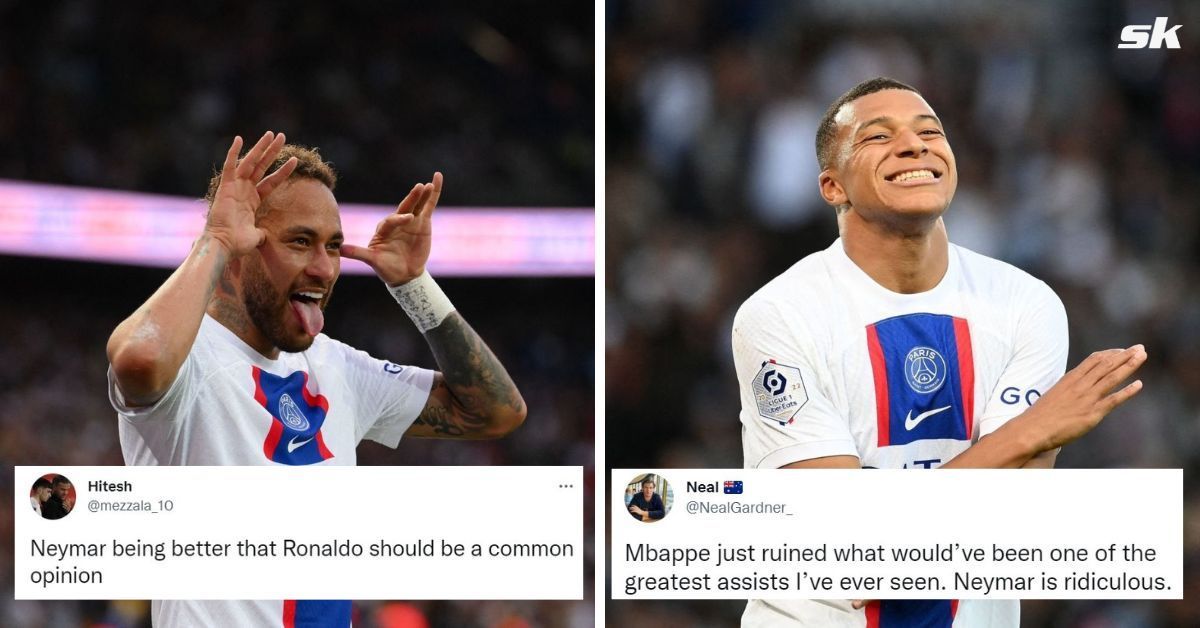 PSG fans were in awe of Neymar