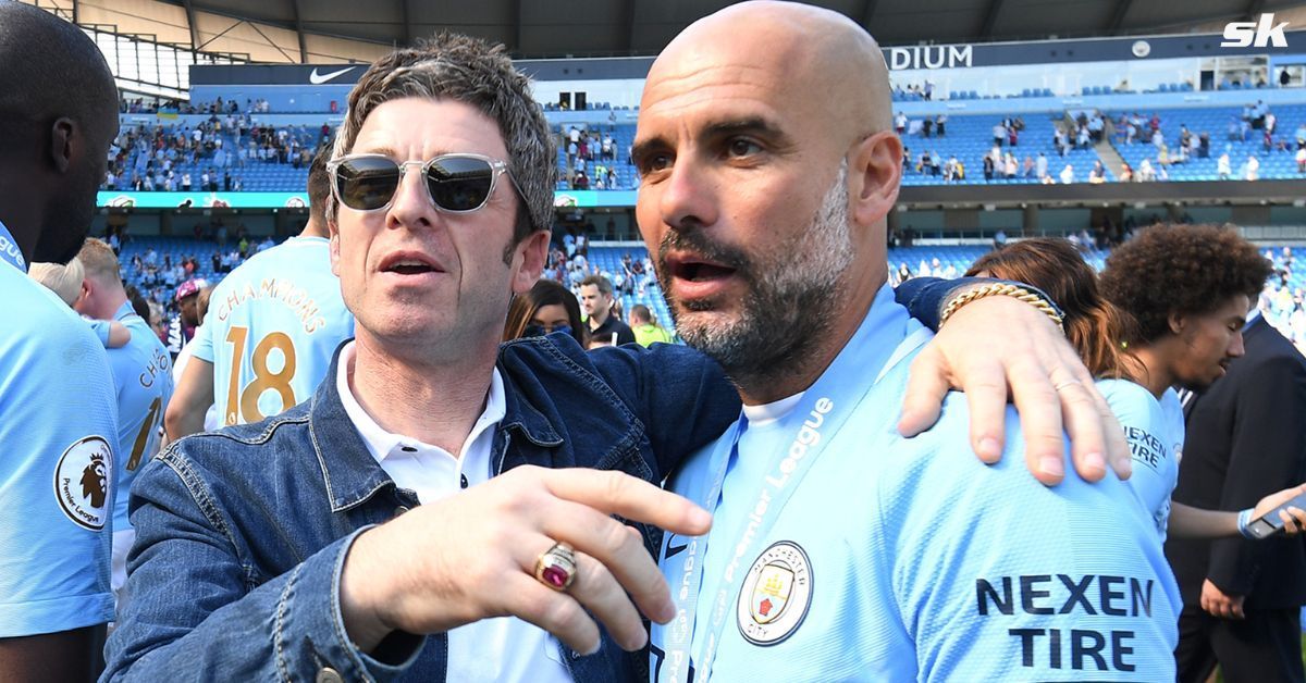 Noel Gallagher and Pep Guardiola