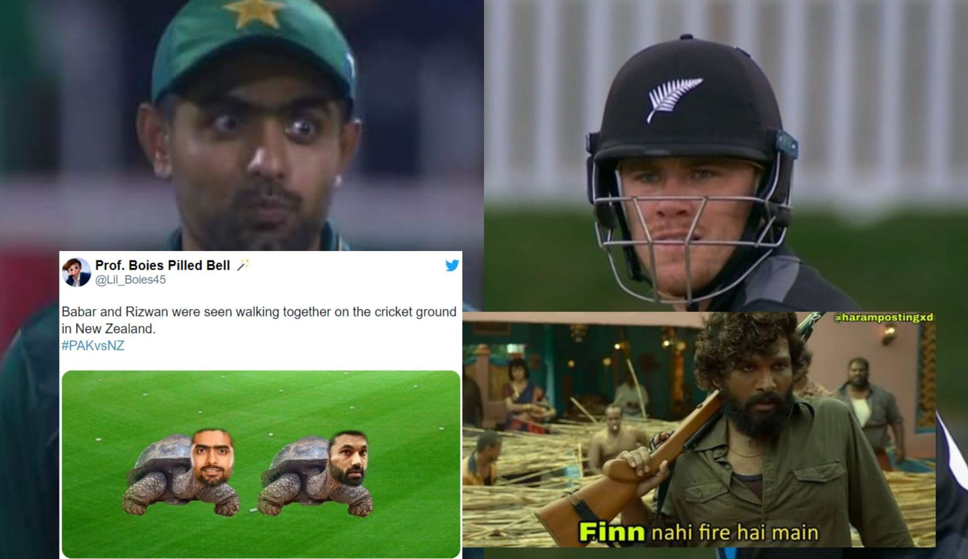 Fans react after Pakistan lost against New Zealand on Tuesday