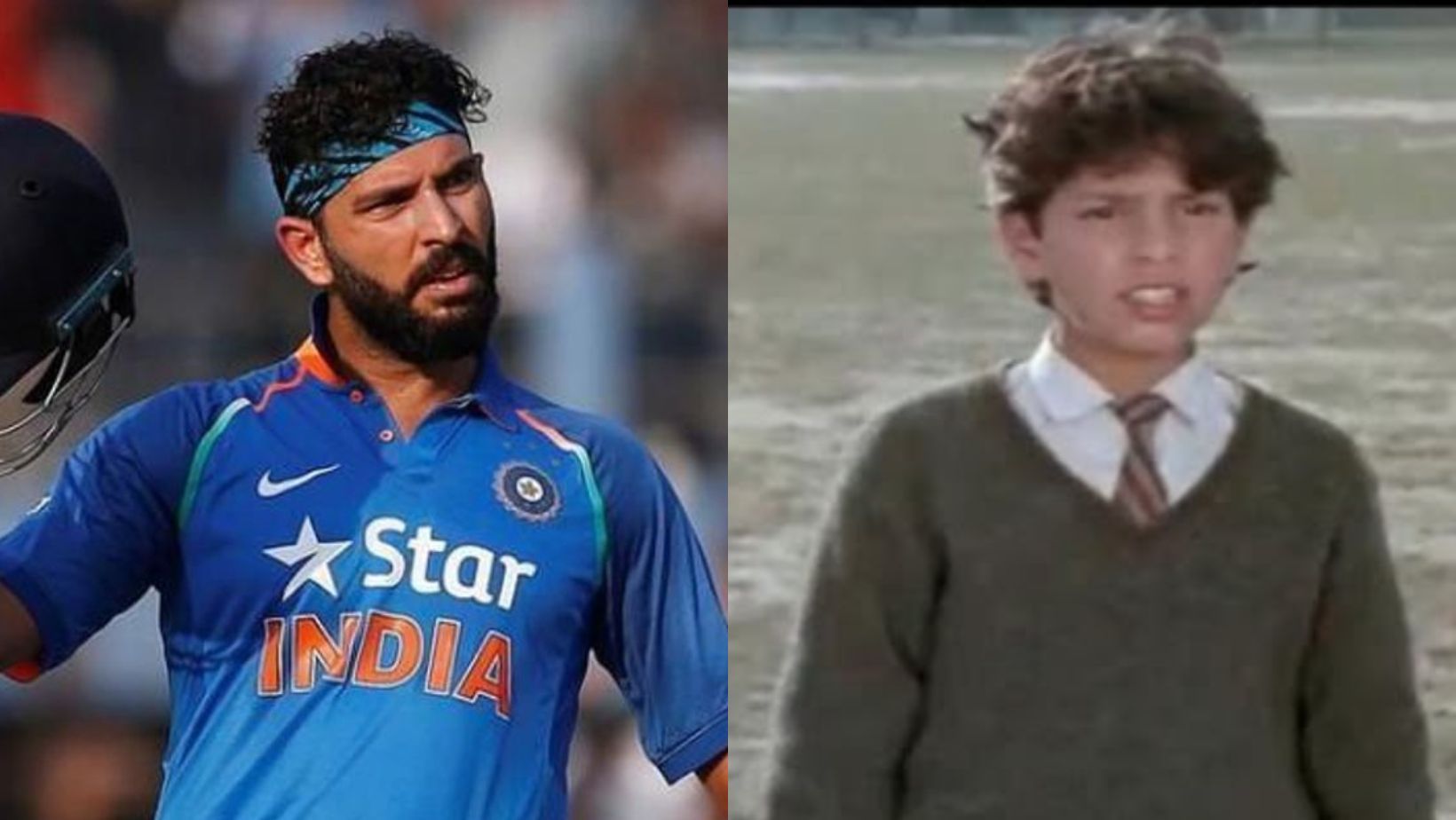 Yuvraj Singh made his big screen debut at the age of 11.