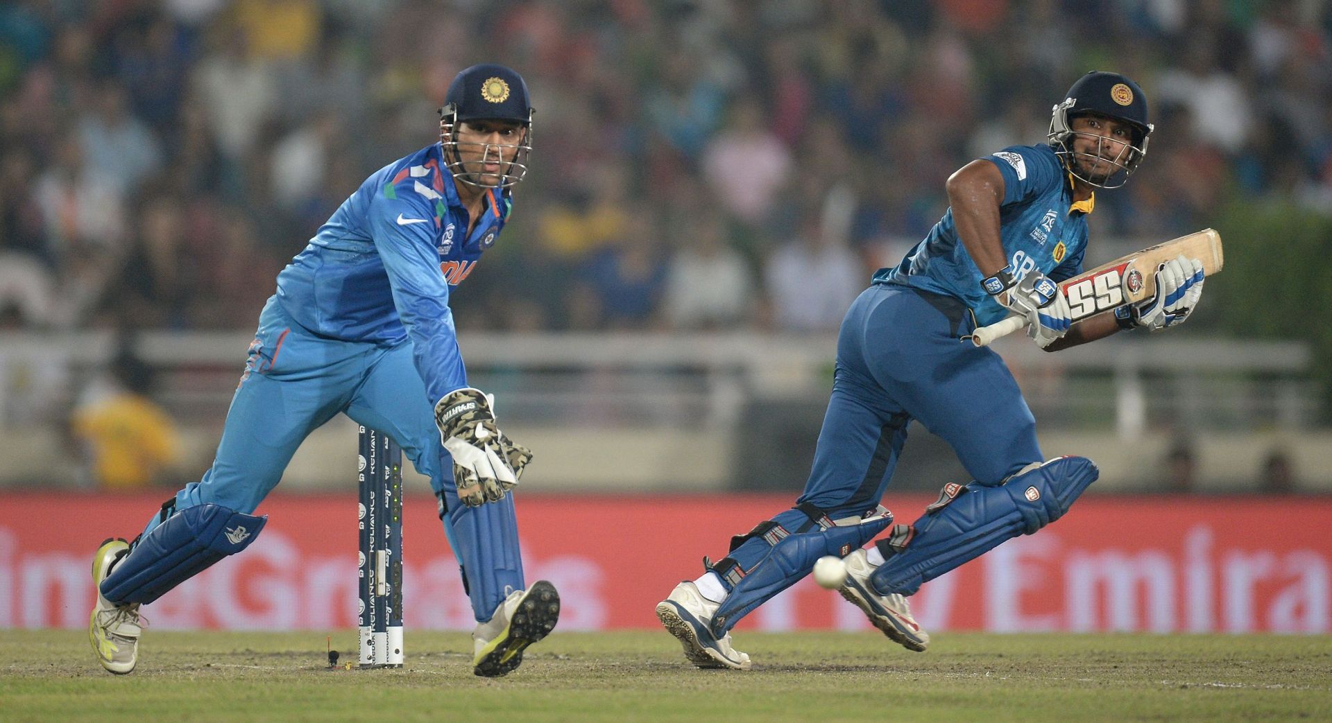 MS Dhoni during the 2014 final. Pic: Getty Images