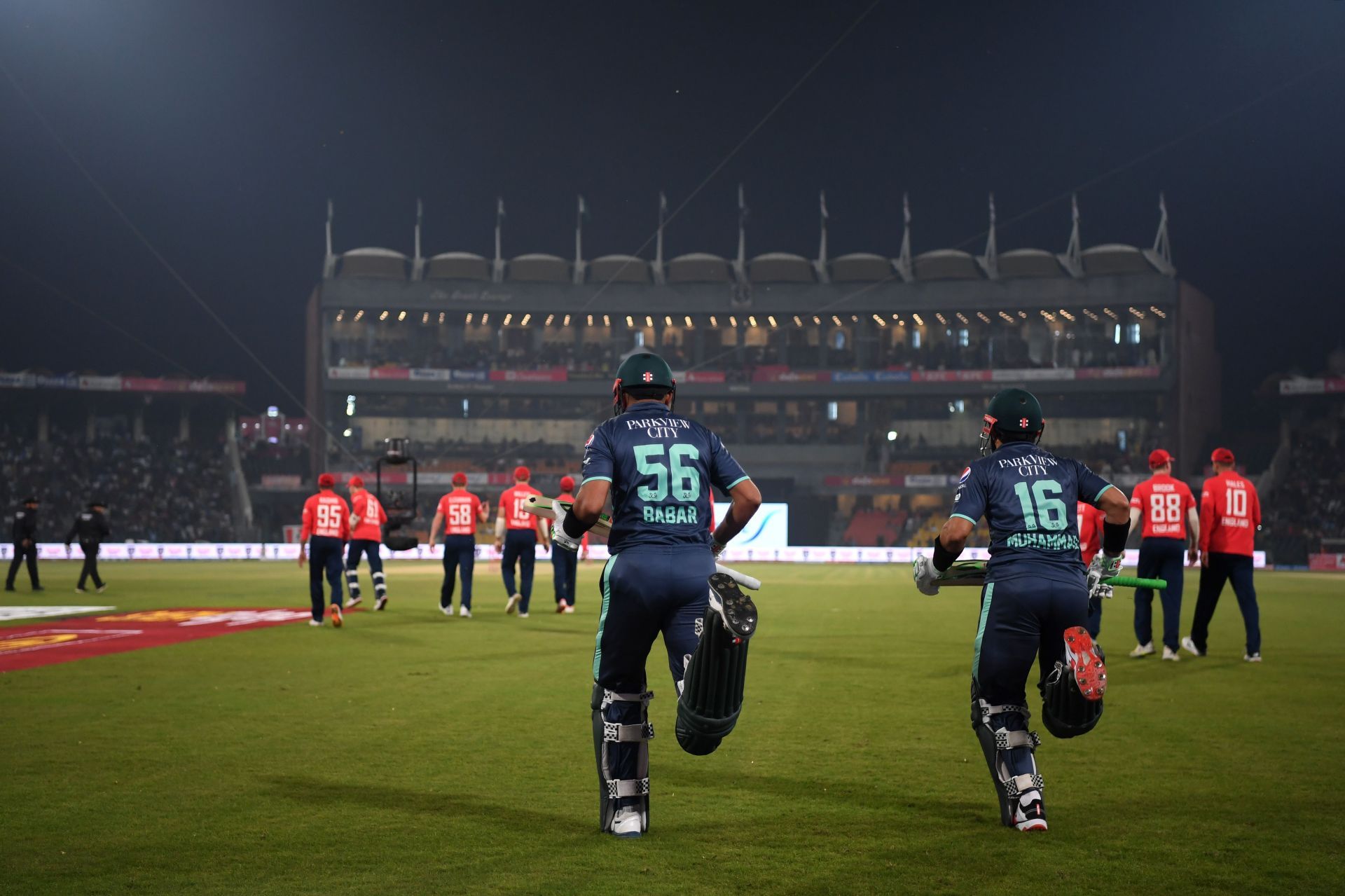 Pakistan’s run-machines Babar Azam and Mohammad Rizwan. Pic: Getty Images