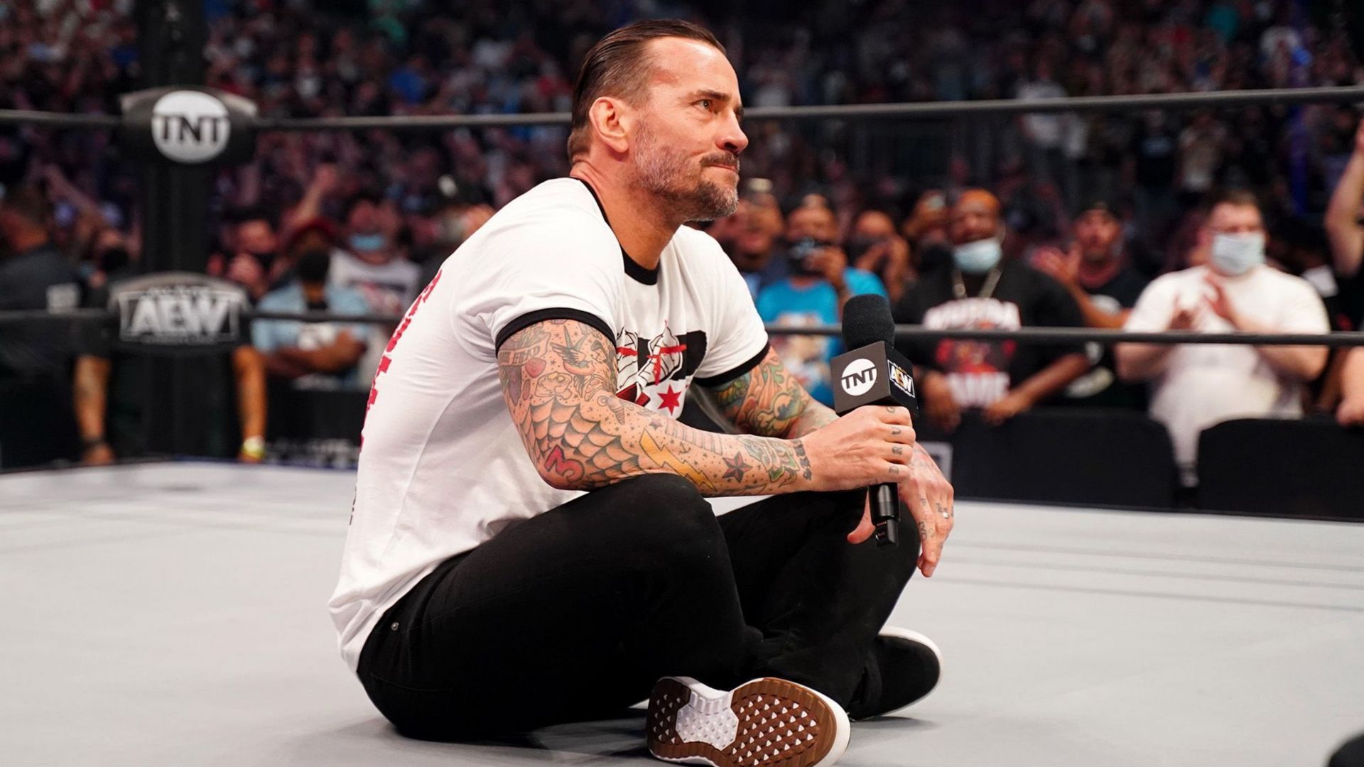 CM Punk is currently suspended in AEW