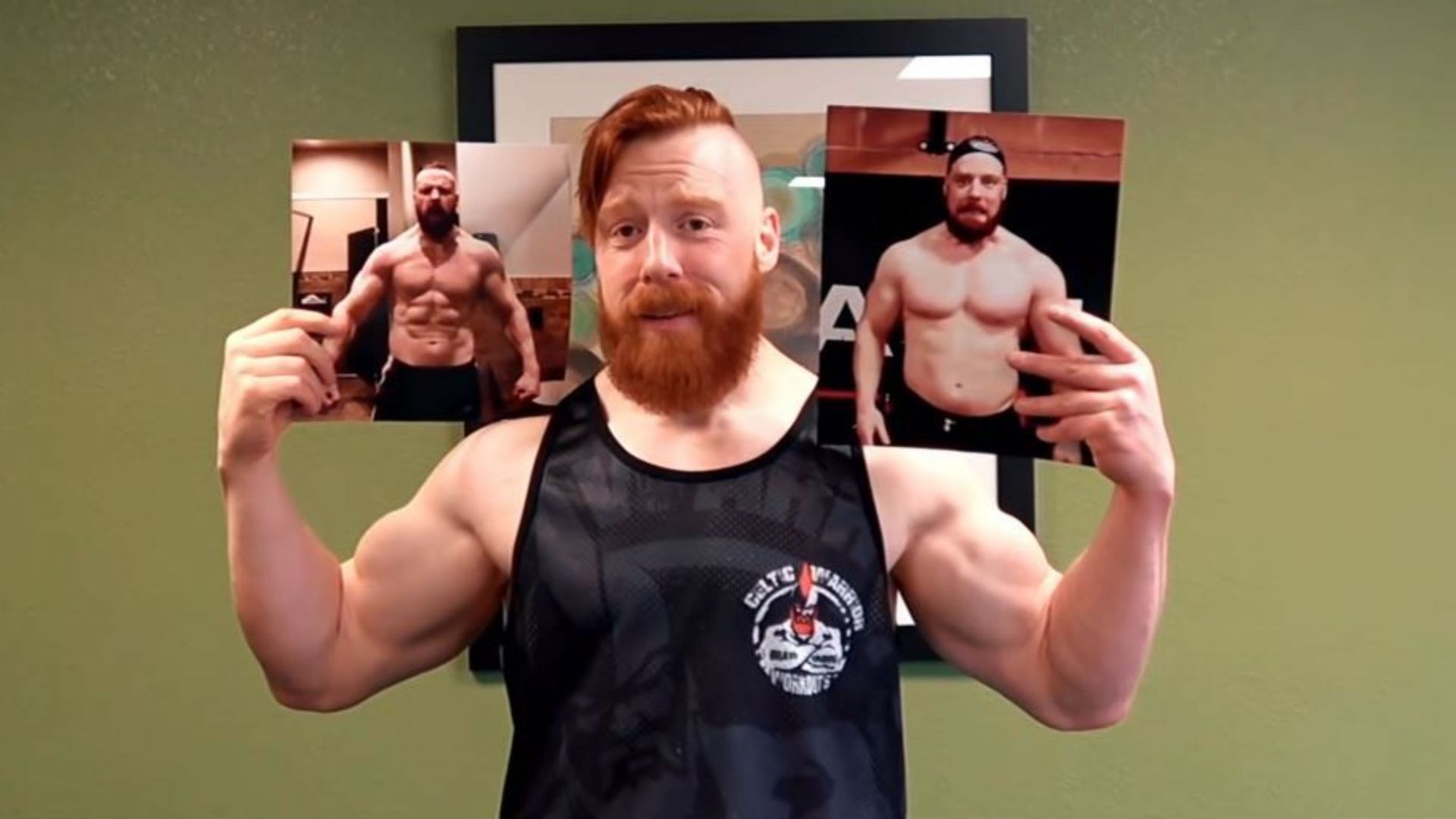 Sheamus showed off his body transformation