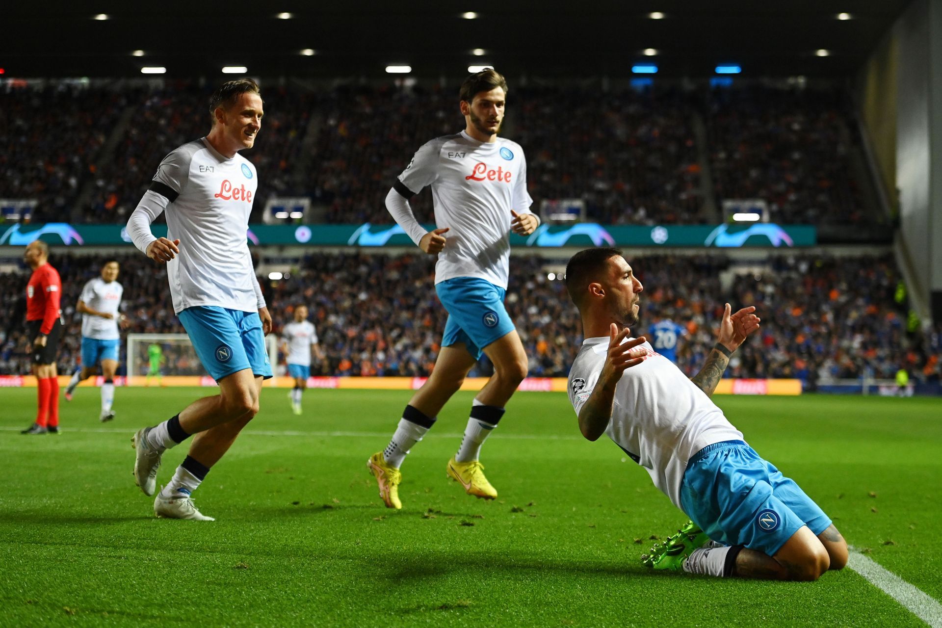 Rangers FC v SSC Napoli: Group A - UEFA Champions League