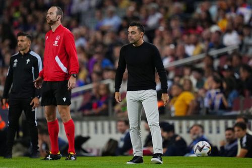 Barcelona manager Xavi Hernandez.