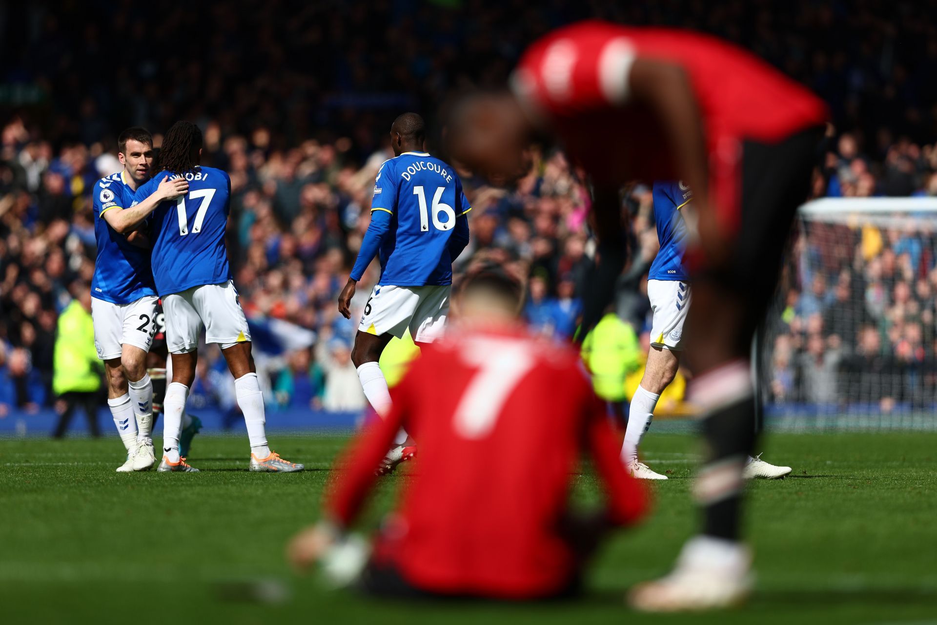 Everton beat Manchester United 1-0 last time the two sides met