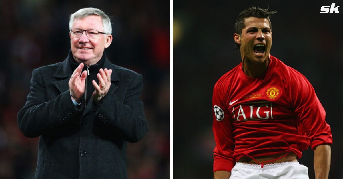 Sir Alex Ferguson and Cristiano Ronaldo