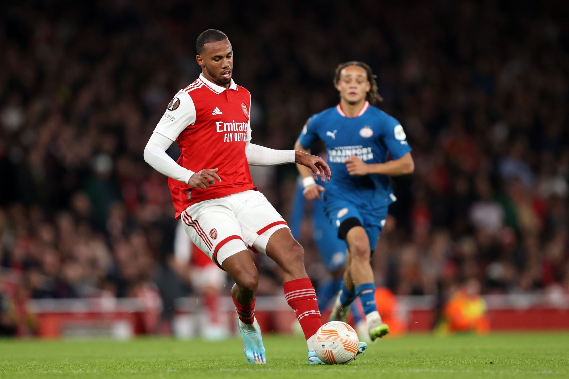 Arsenal defender Gabriel Magalhaes.