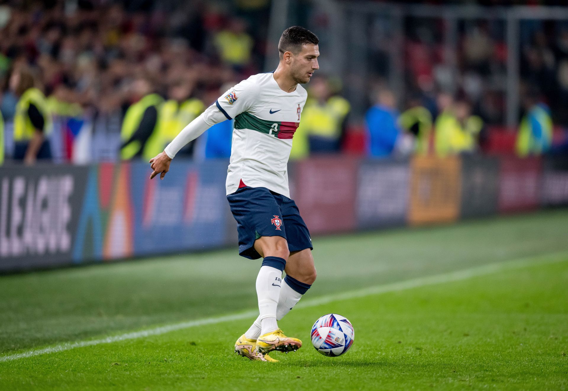 Diogo Dalot has admirers at the Camp Nou.