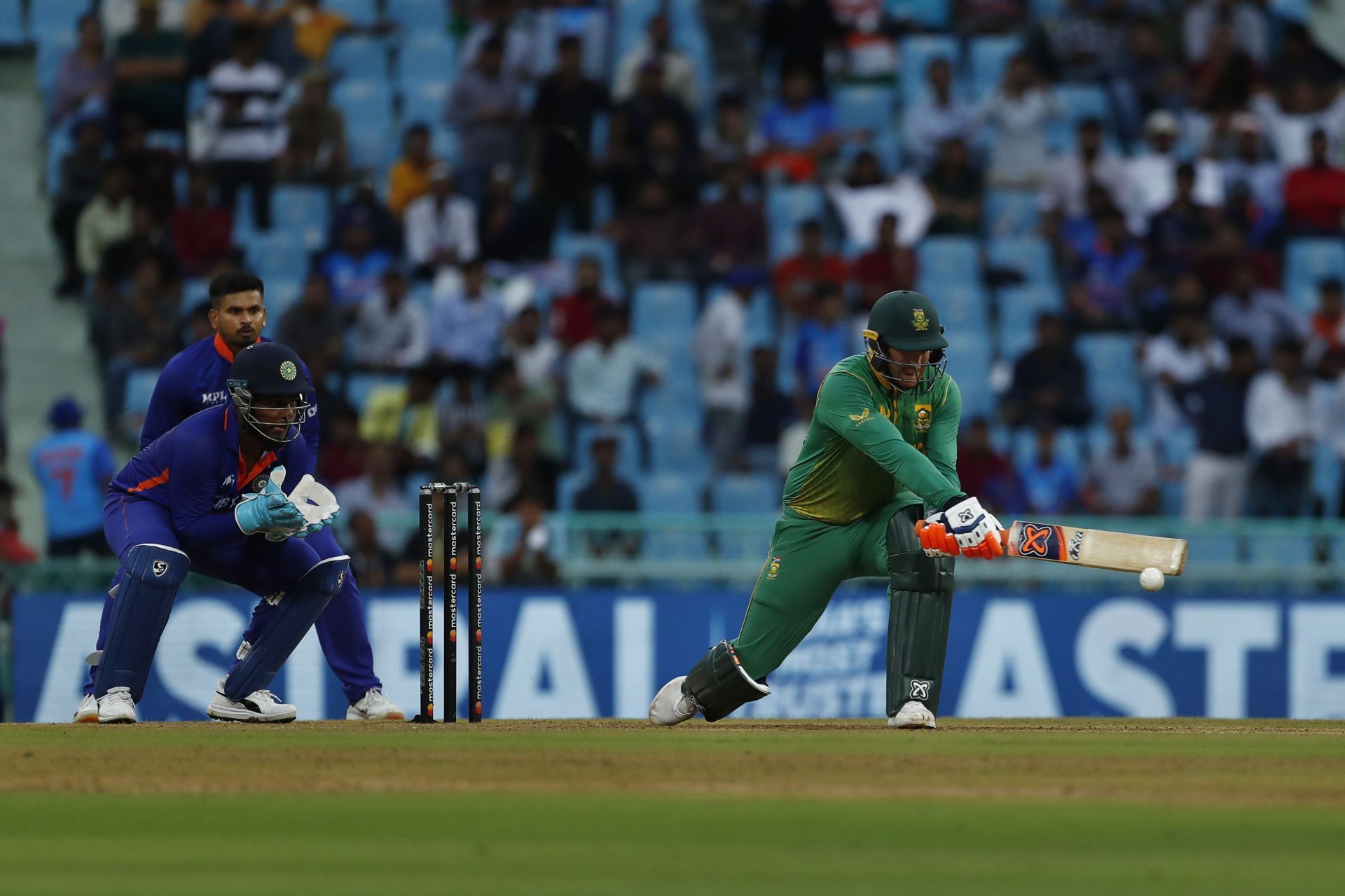 Heinrich Klaasen scored a superb 74* in 65 balls. Pic: Getty Images