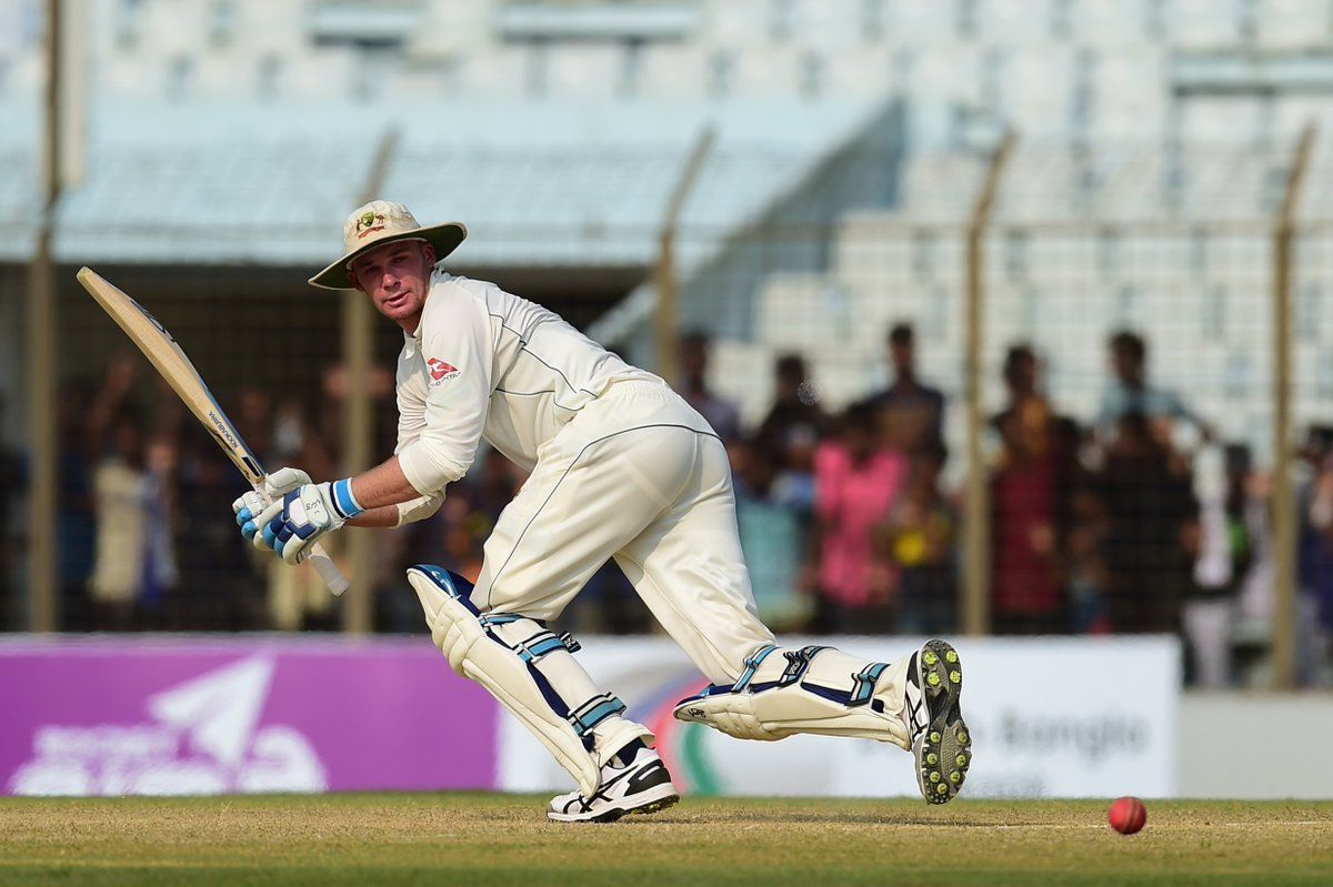 Peter Handscomb made his Test debut in 2016. (Image Credits: Twitter)