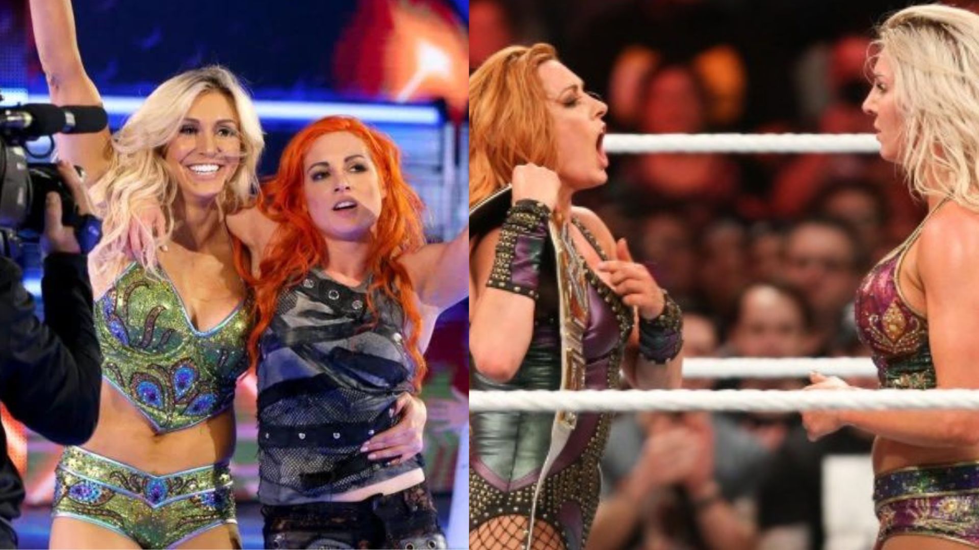 WWE Superstars Charlotte Flair and Becky Lynch 