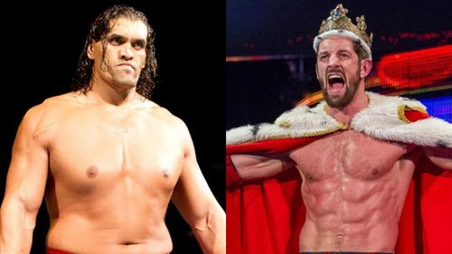 The Great Khali and Wade Barrett