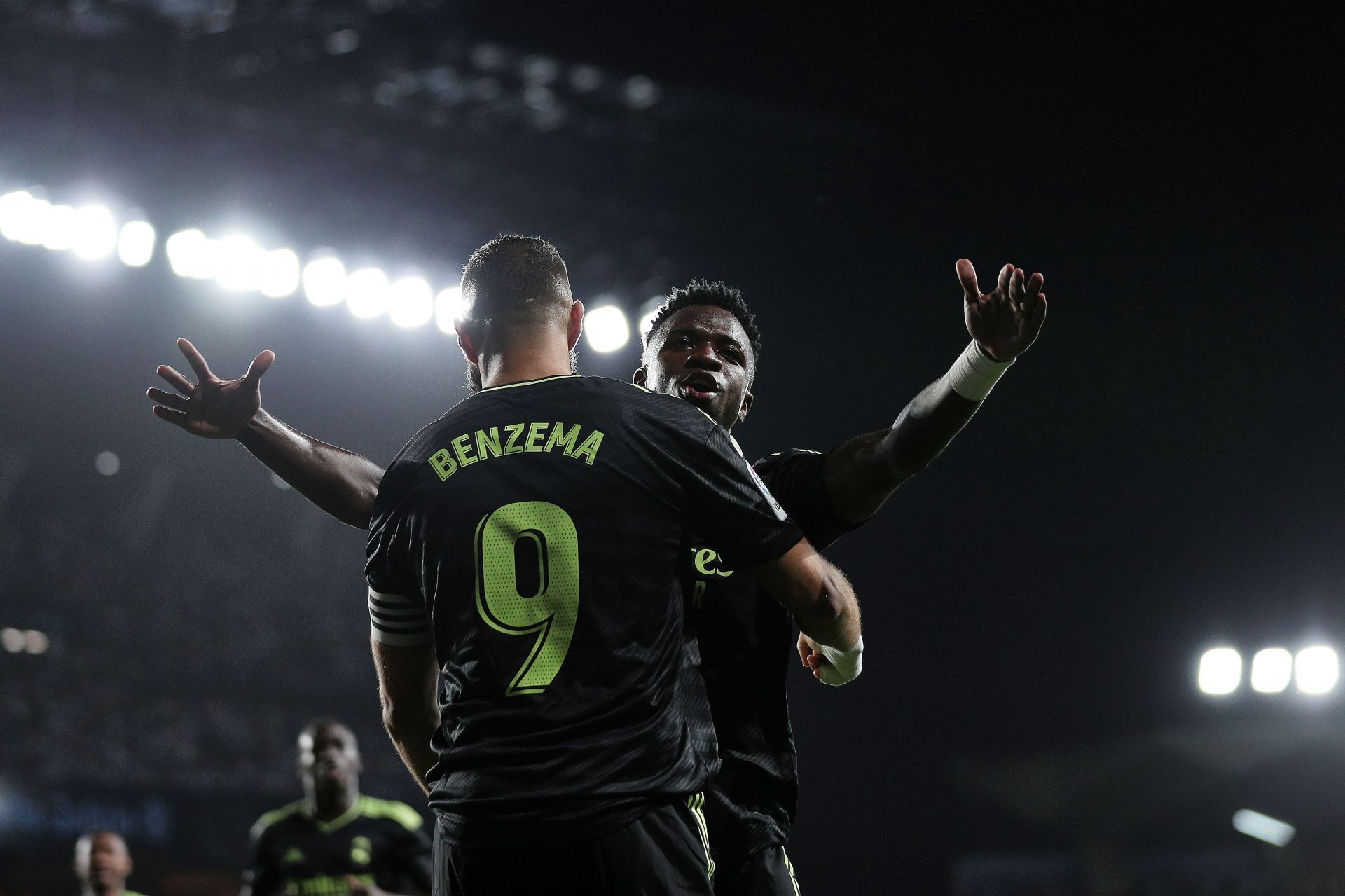 Vinicius Jr. and Karim Benzema