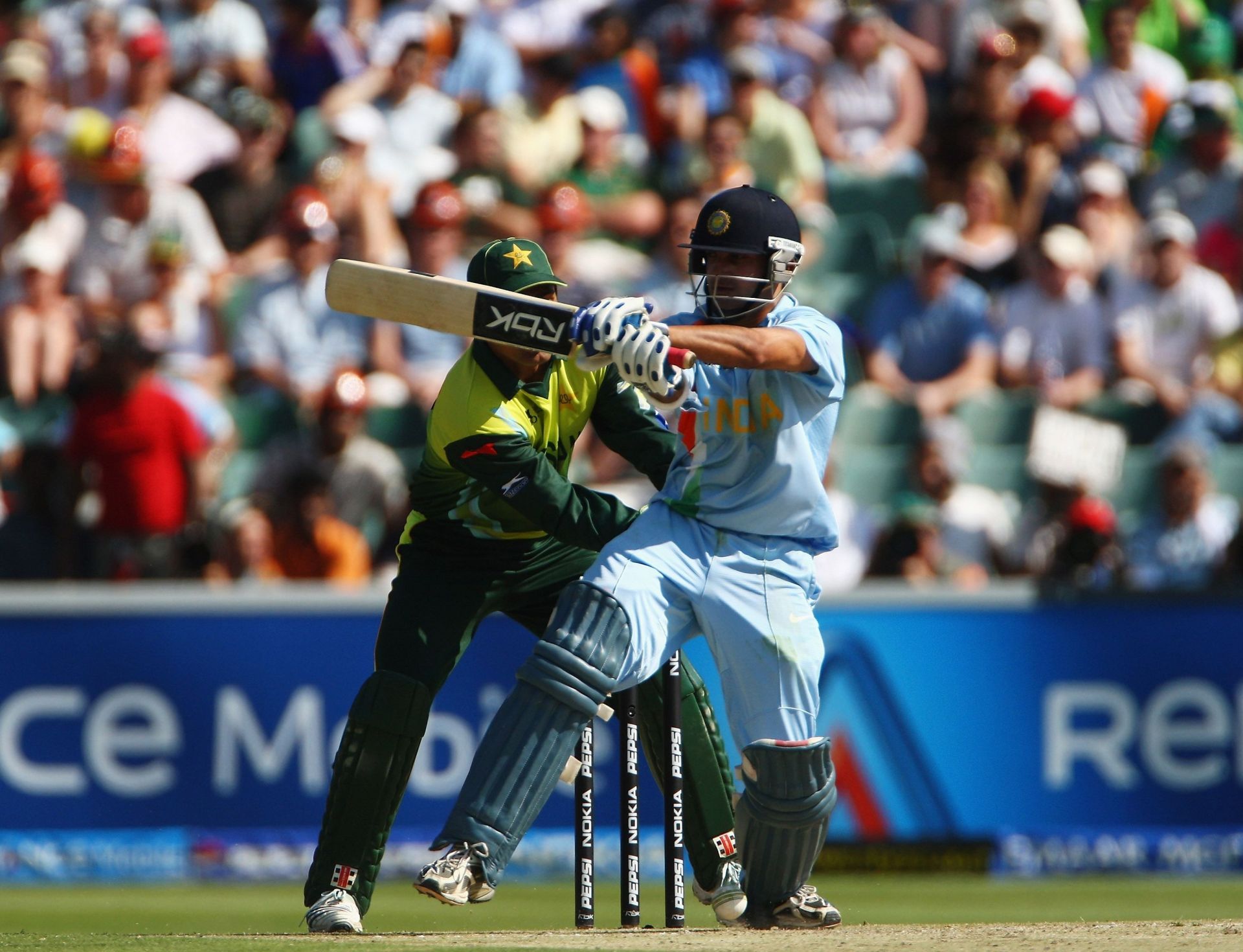 Gautam Gambhir top-scored for Team India in the 2007 T20 World Cup final. Pic: Getty Images