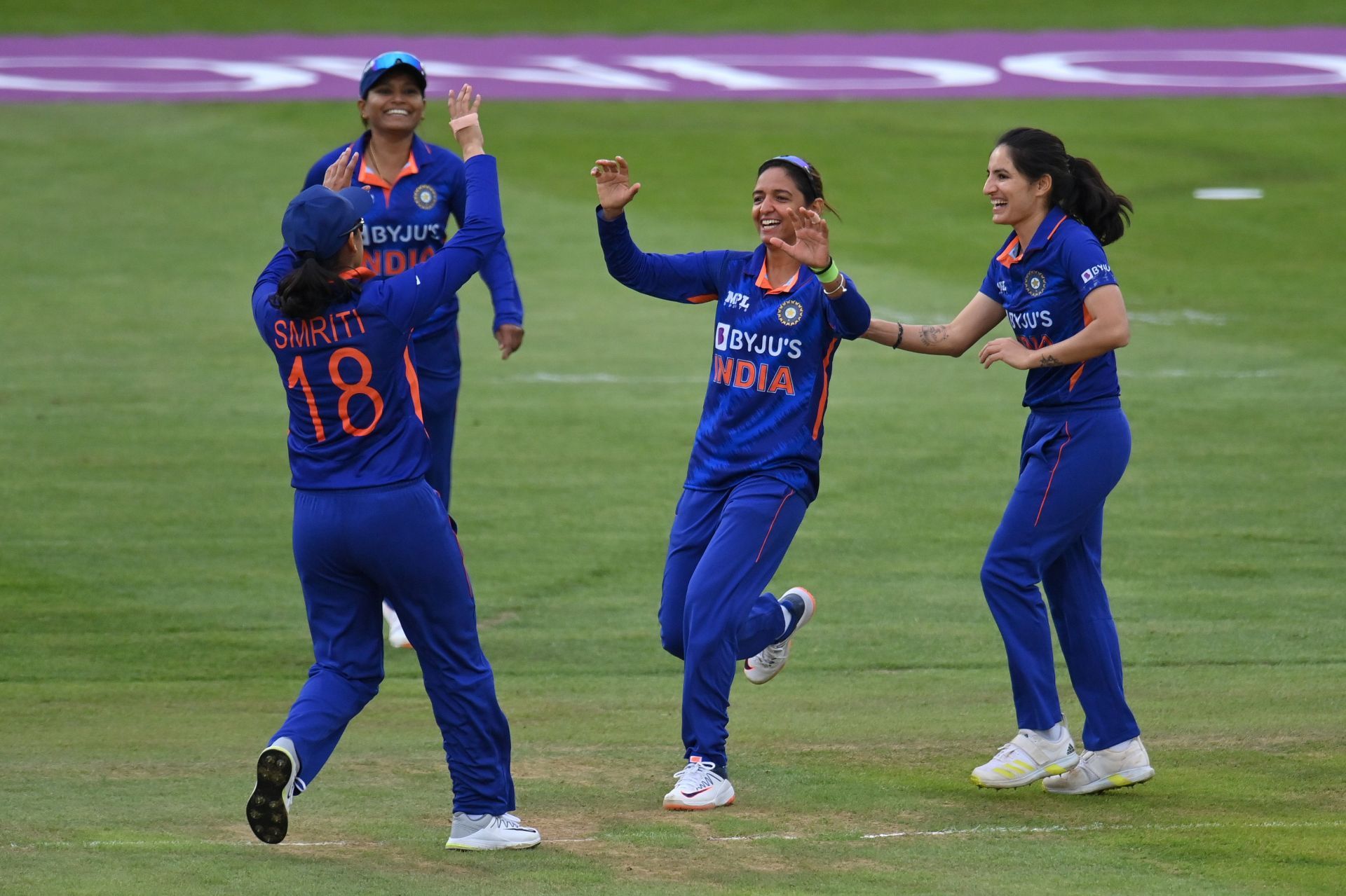 India reached the finals of the 2022 Commonwealth games and won the ODI series in England. (Credits: Getty)