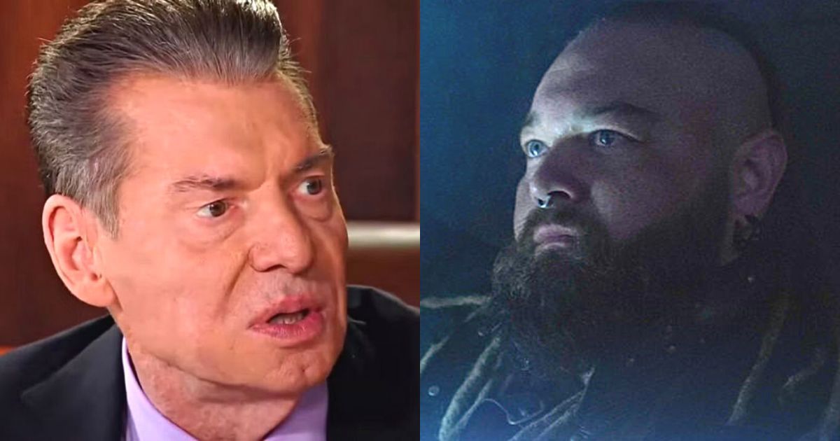 Former WWE boss Vince McMahon and Bray Wyatt.