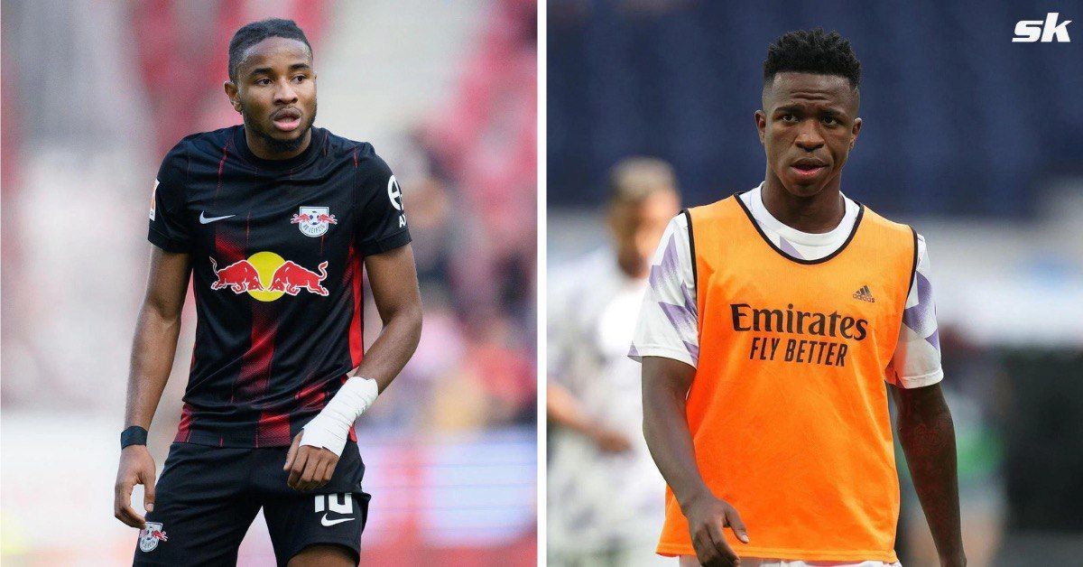 In picture: Christopher Nkunku (left) | Vinicius Junior (right)