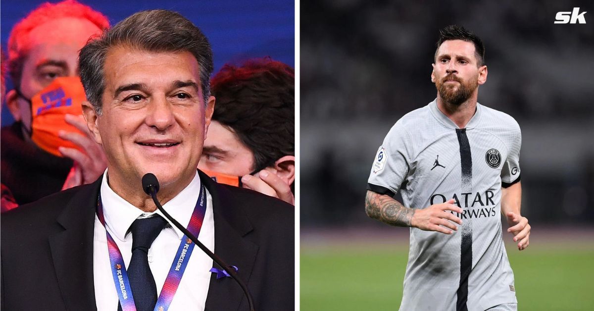 Barcelona president Joan Laporta reveals he is set to meet Lionel Messi in Paris amid talk of Camp Nou return