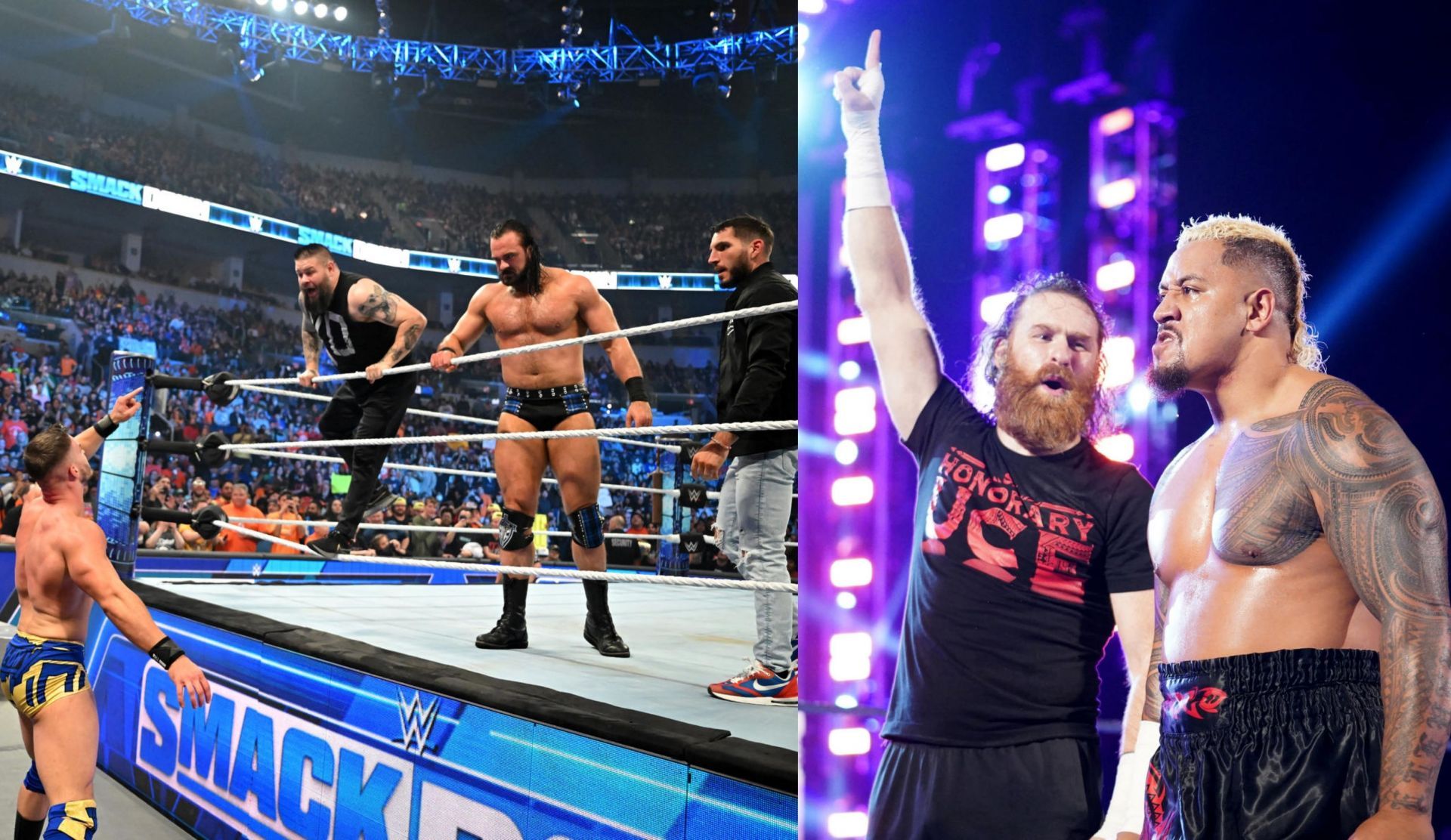 WWE SmackDown में कई सारी बड़ी चीज़ें हुई 