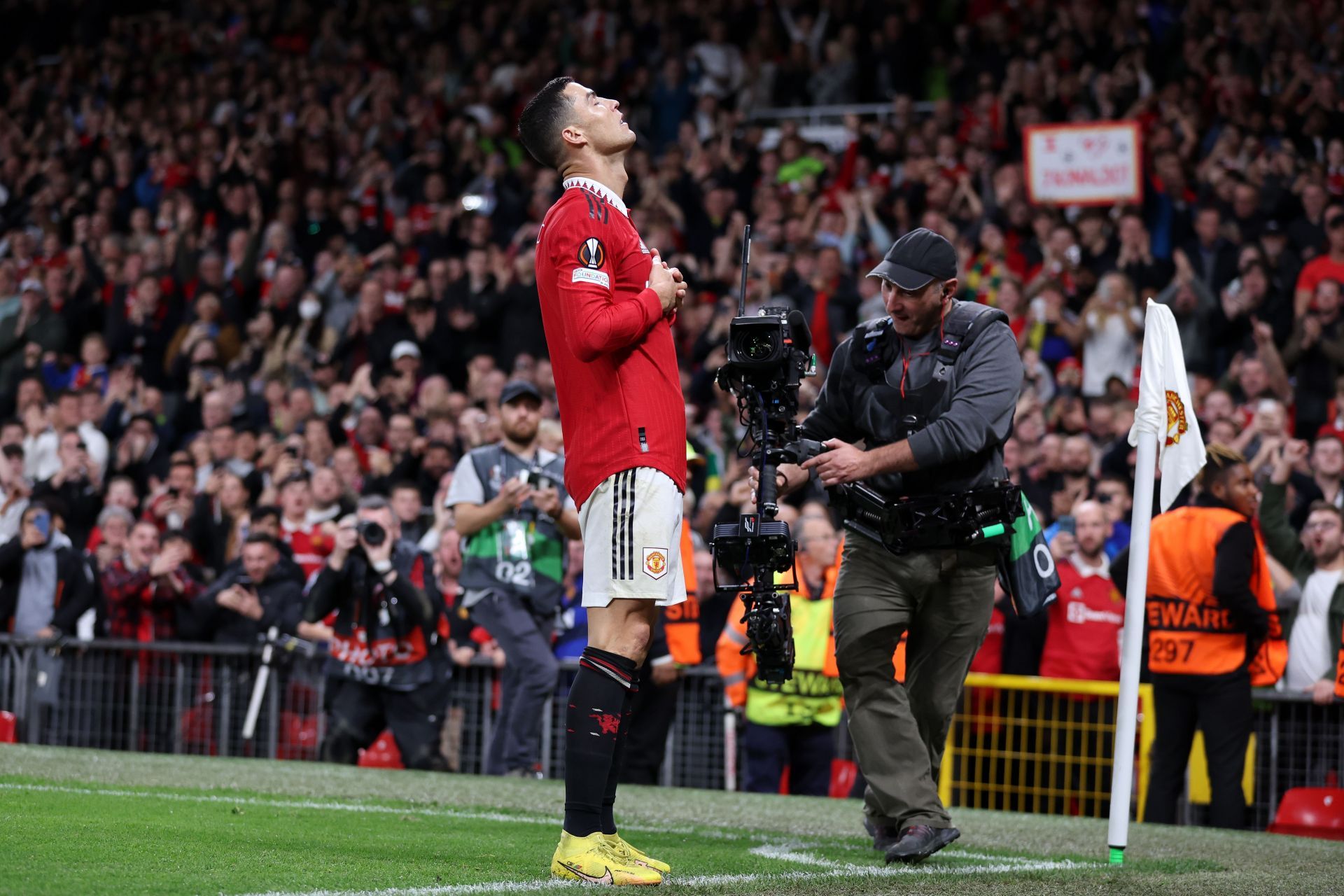 Ronaldo fired home the Red Devils&#039; third