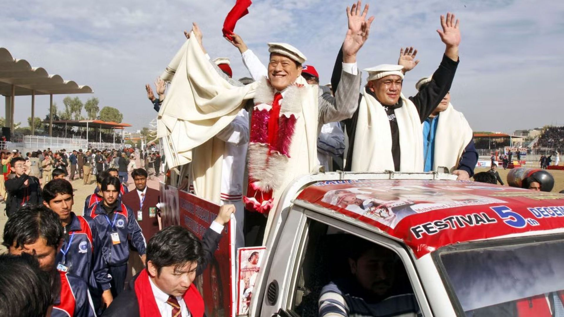 Antonio Inoki converted to Islam in 1990