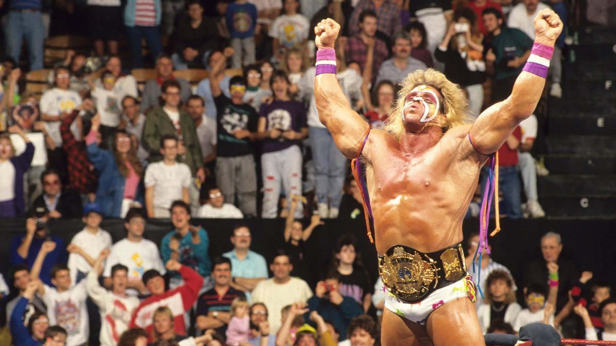 The Ultimate Warrior was a real-life superhero