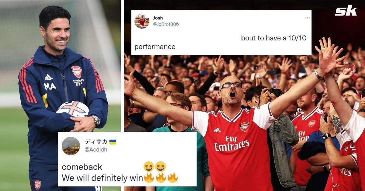 Arsenal fans are excited to have Martin Odegaard back in their starting line-up.