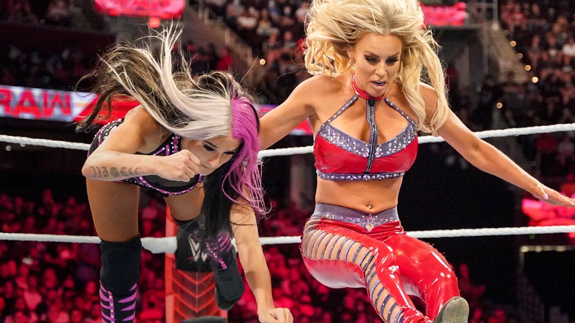 Dana Brooke in action