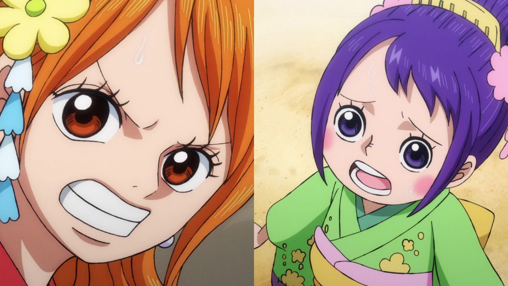 One Piece episode 1038 will give Nami and Otama their time in the spotlight (Image via Toei Animation)