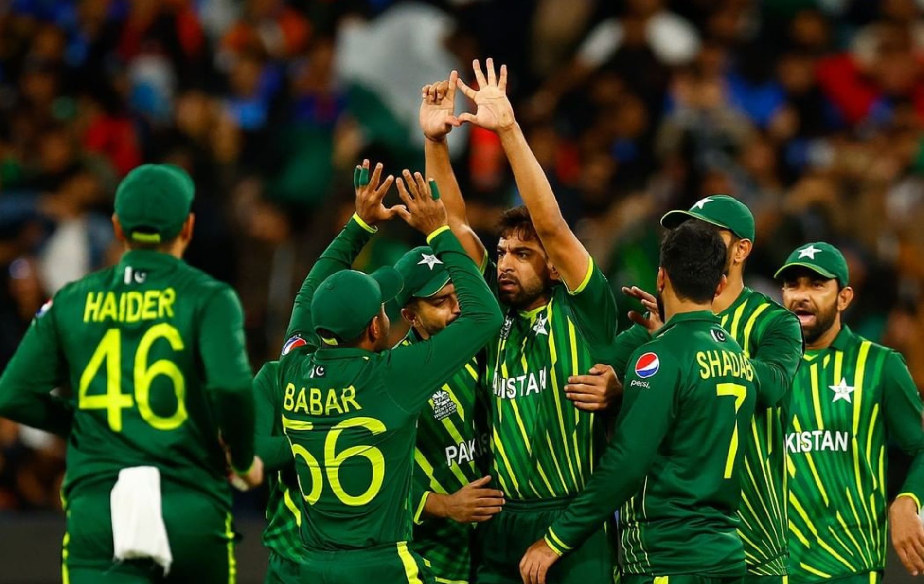 Pakistan cricket team. (Pic: Instagram) 