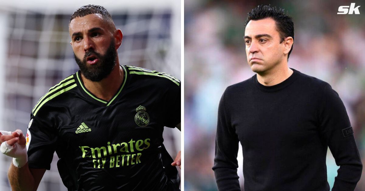 Karim Benzema (left) and Xavi Hernandez (right)