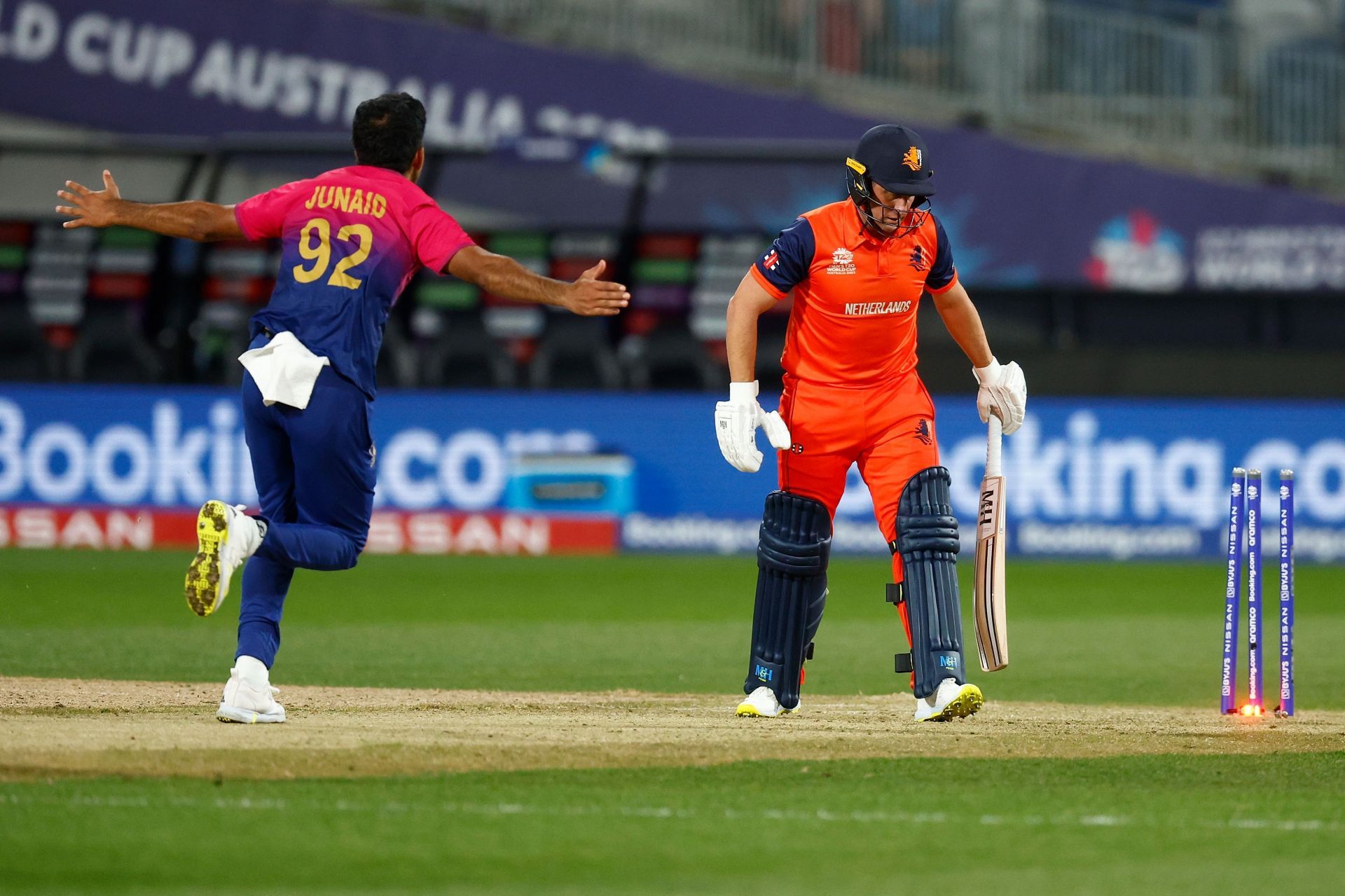 Can the Netherlands maintain their 100% win record in T20 World Cup 2022? (Image: Twitter/ICC)