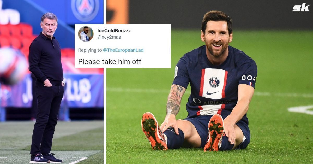 PSG fans make Lionel Messi request