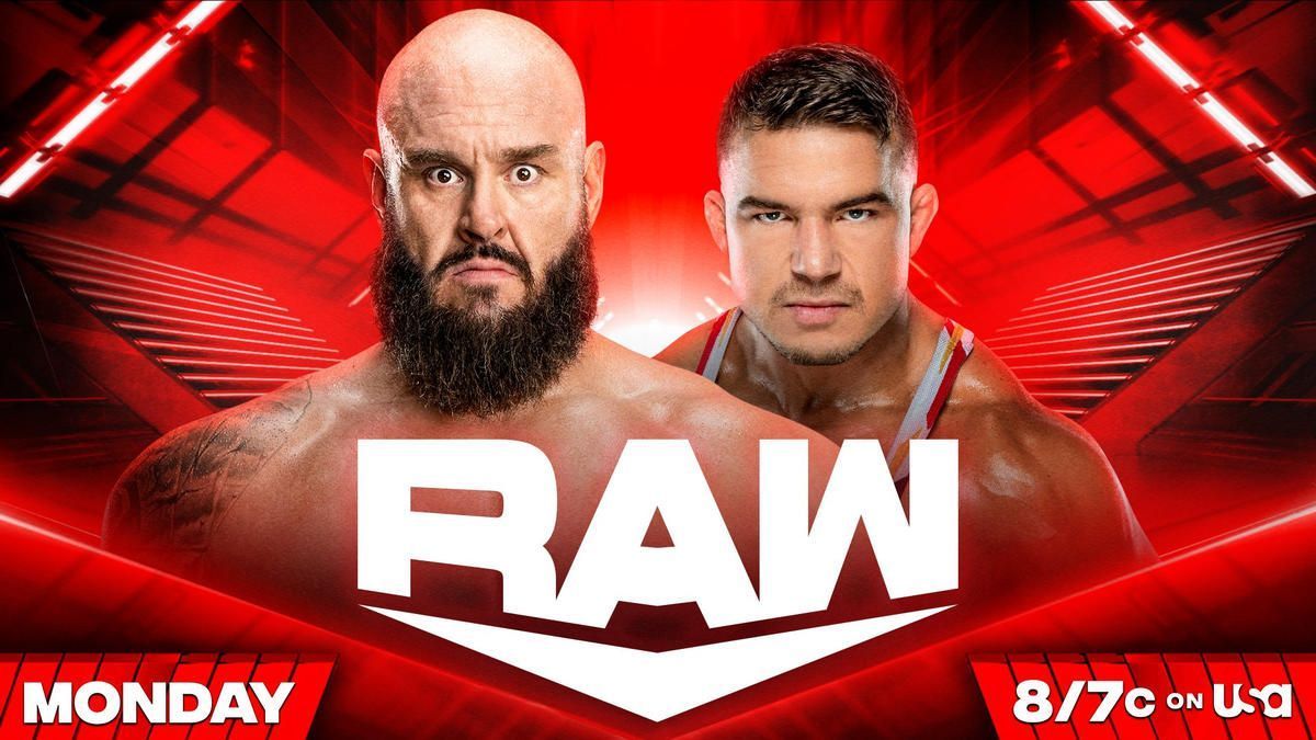 Braun Strowman and Chad Gable will go face-to-face today