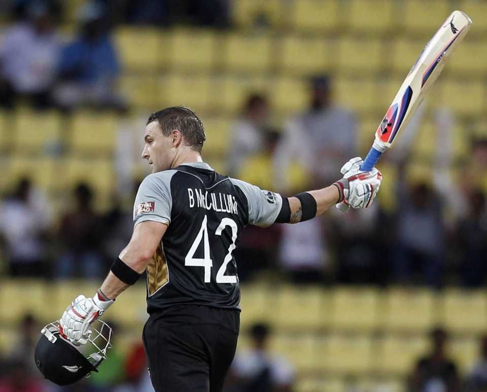 Brendon McCullum holds the record for the highest individual score at the T20 World Cup 