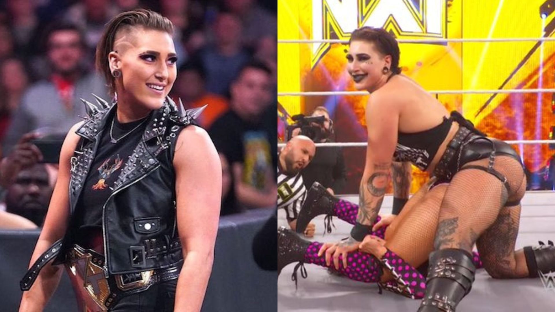 Rhea Ripley has reacted to her viral pinfall from NXT