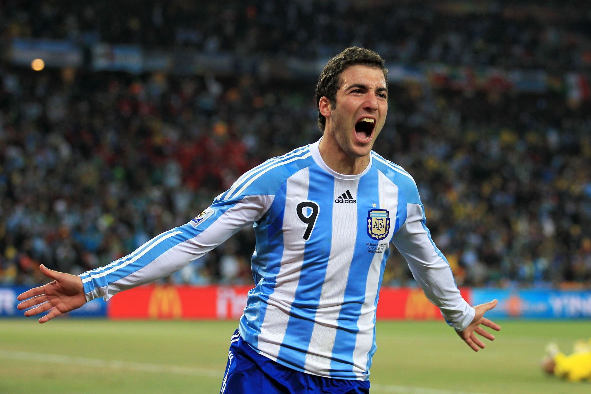 Gonzalo Higuain; 2010 World Cup