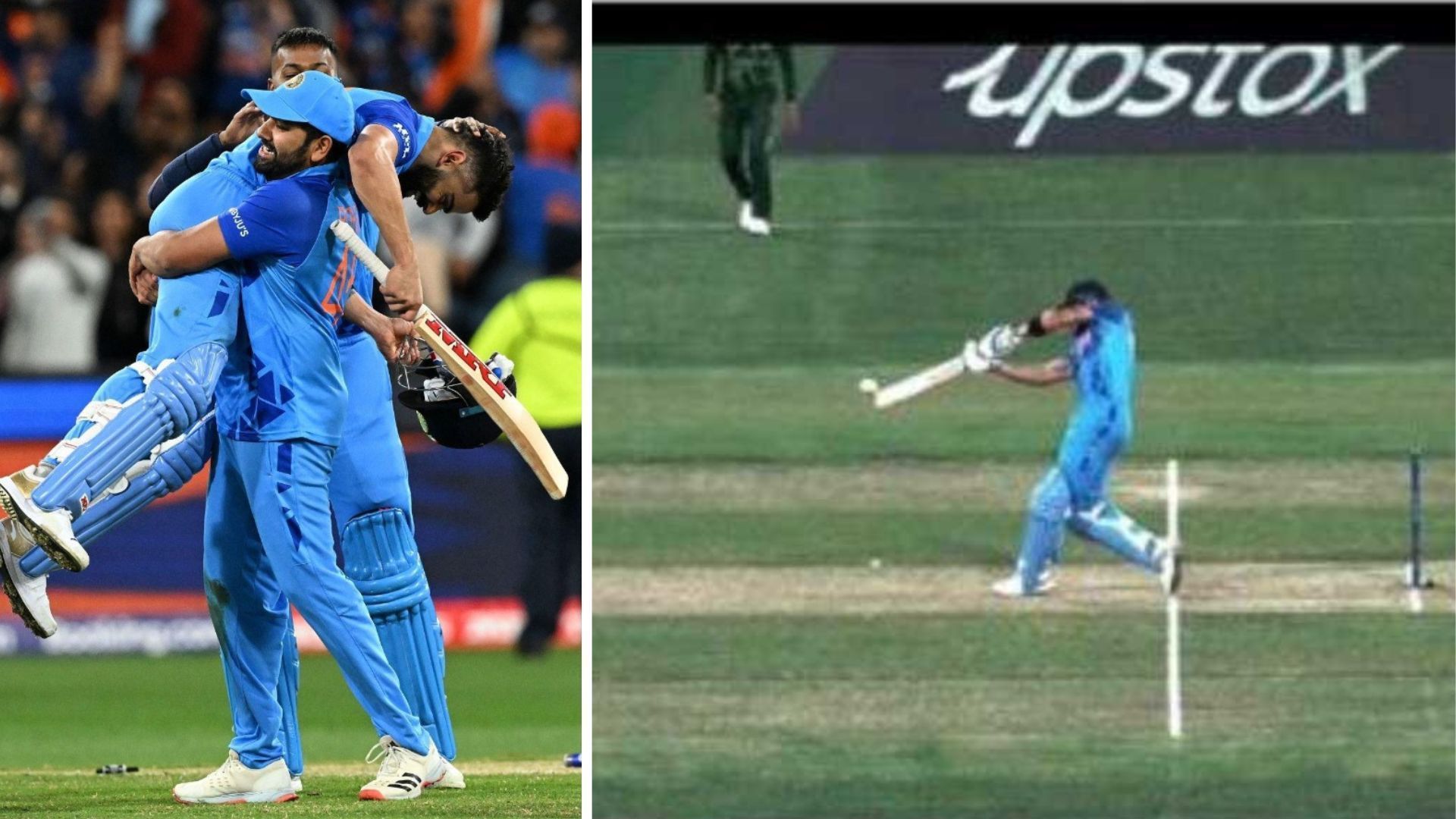 Some moments from the India vs Pakistan encounter that became talking points for fans. (P.C.:Twitter)