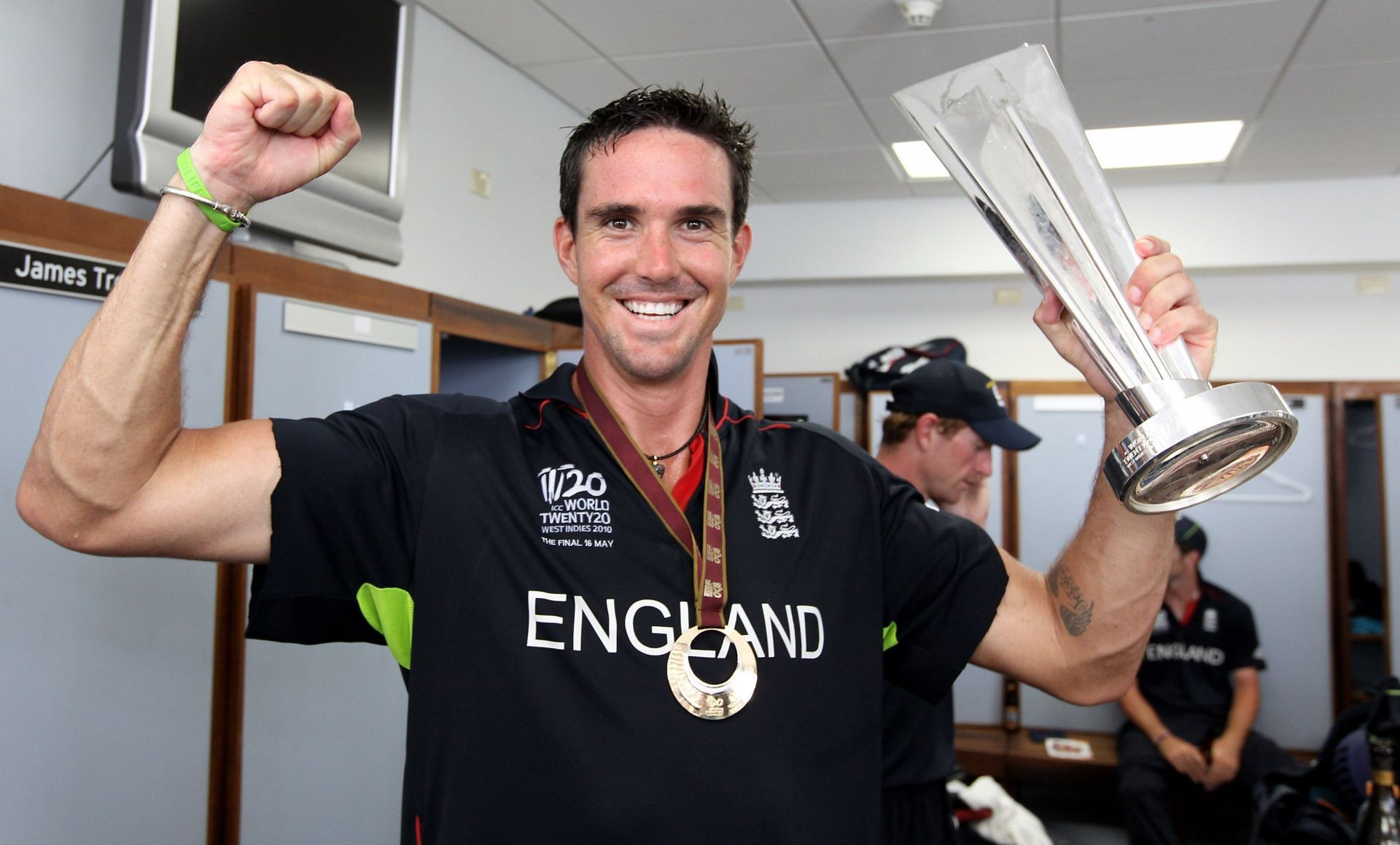 Kevin Pietersen after winning the ICC T20 Mens World Cup Final [Getty Images]
