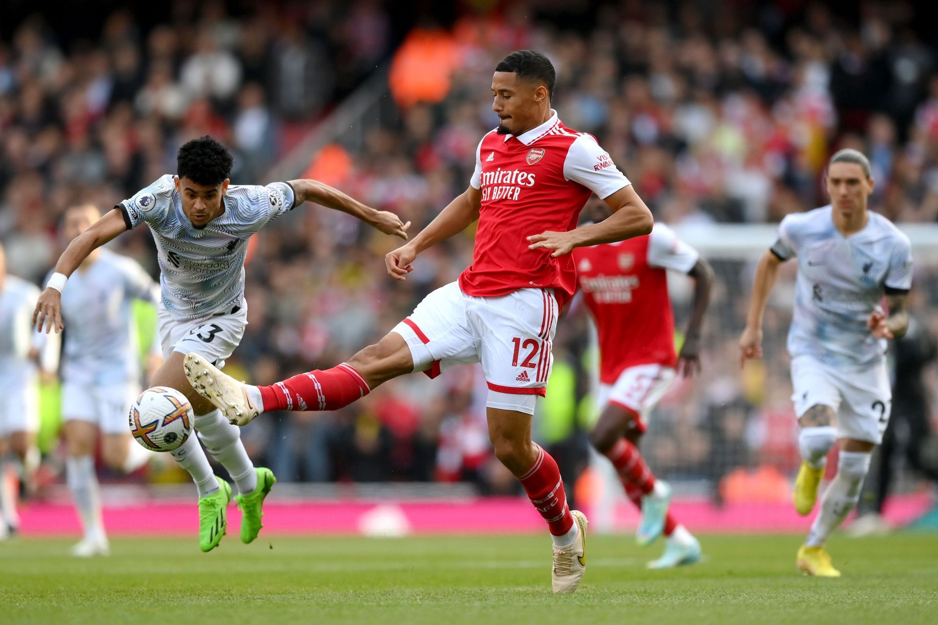 Saliba has been superb this season.