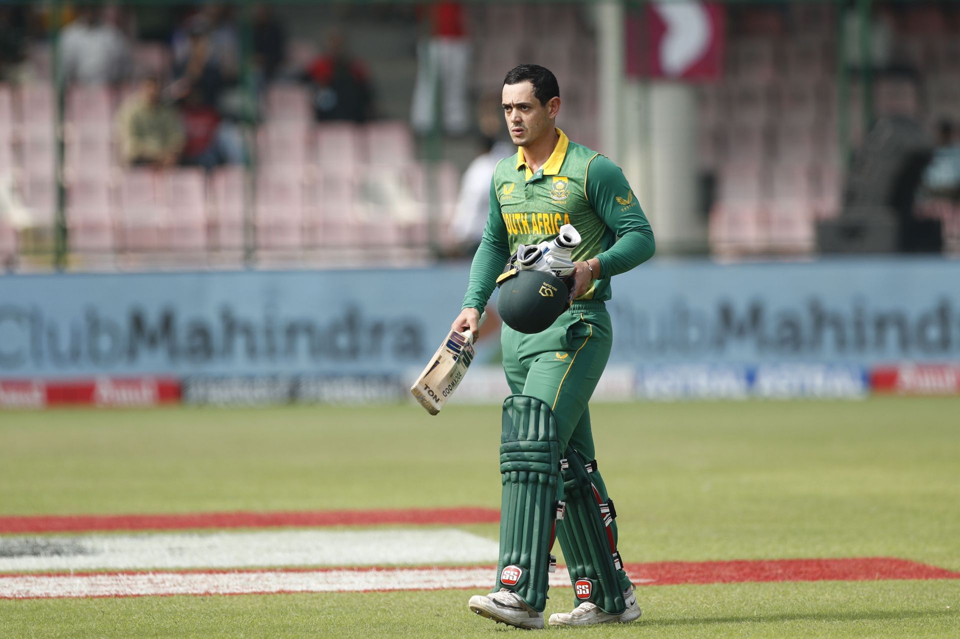 South Africa were unable to reach triple digits