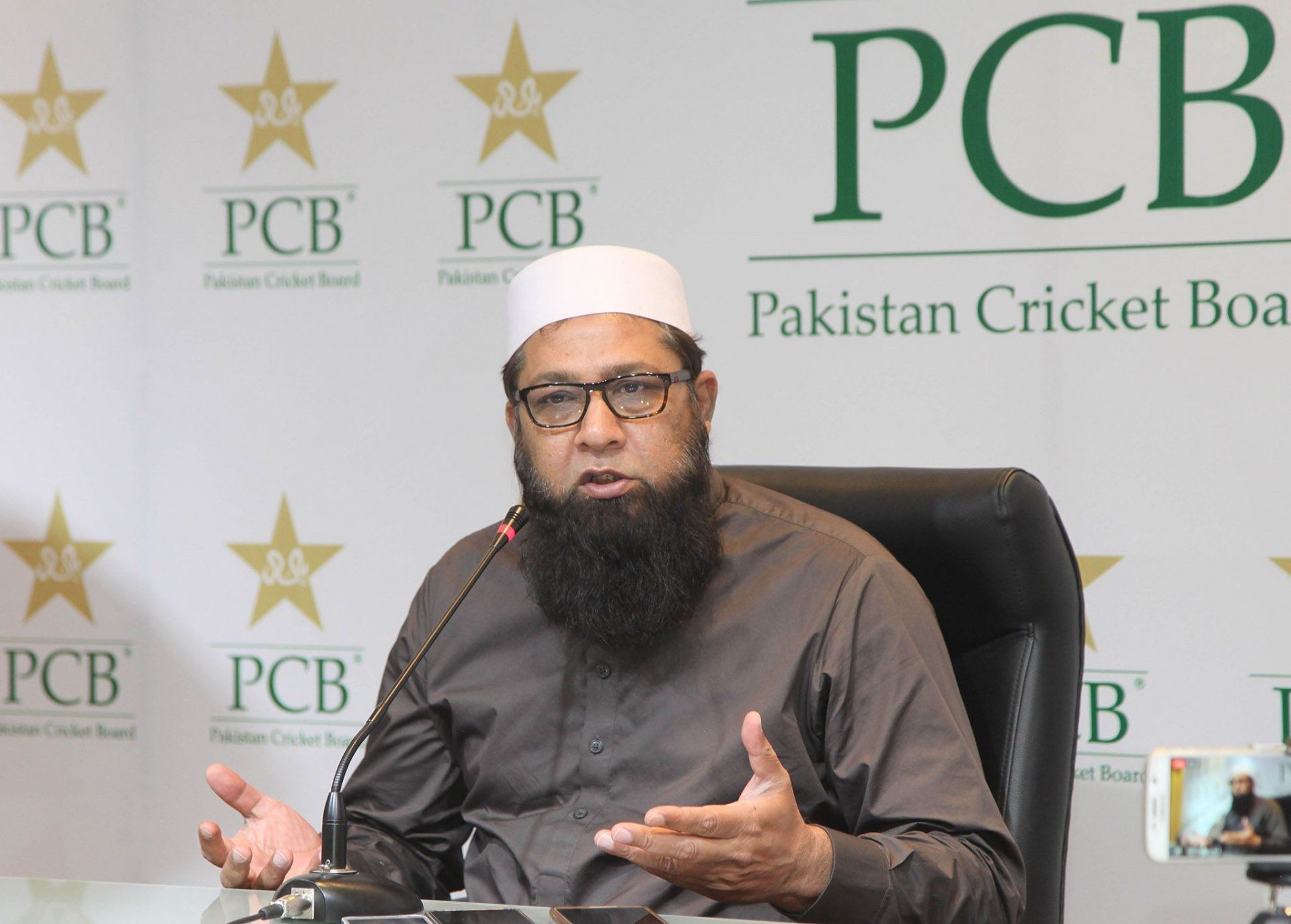 Inzamam-ul-Haq. (Image Credits: Getty)