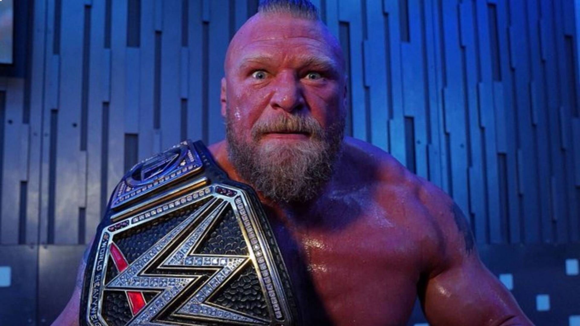 Brock Lesnar is a 7-time WWE Champion