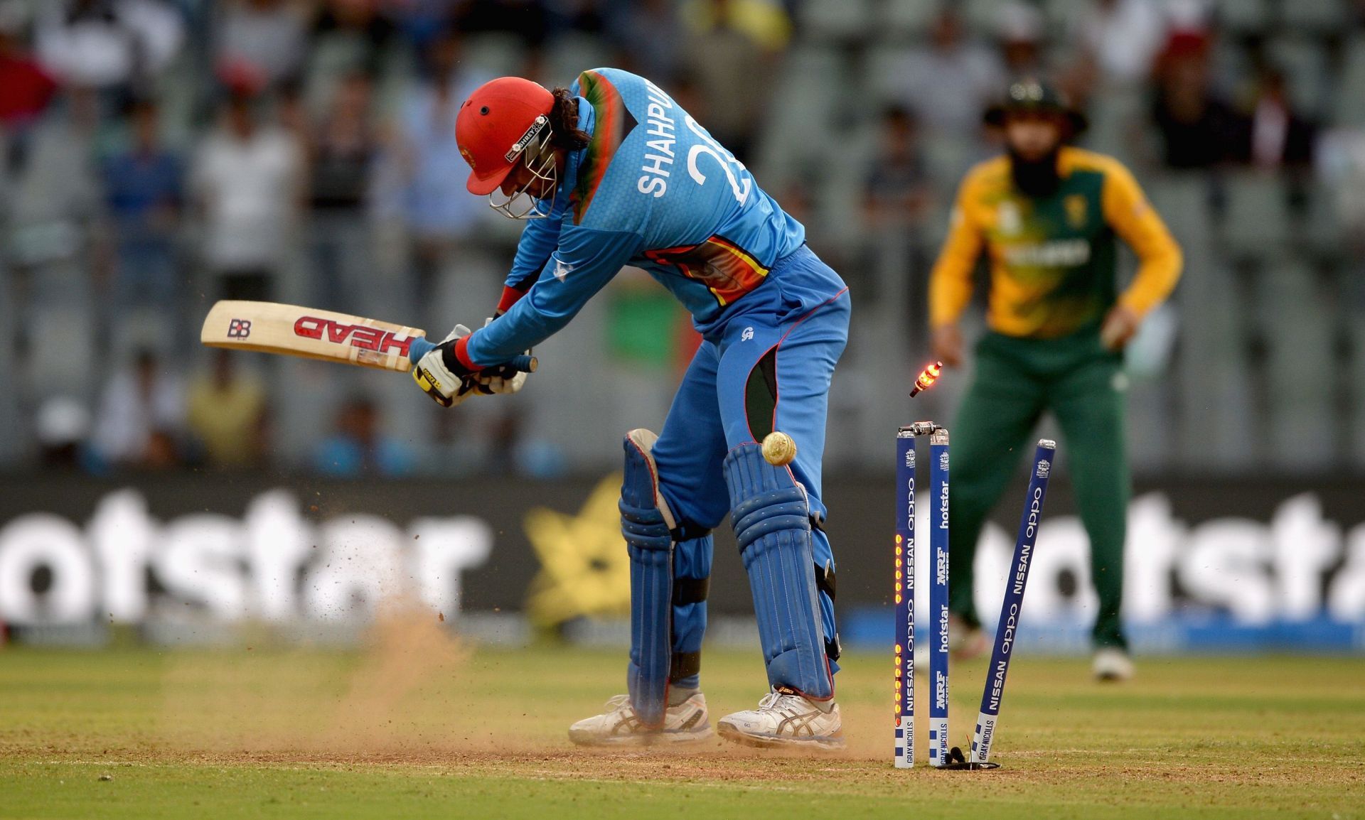 Shapoor Zadran does not have a great batting record in T20 World Cup (Image: Getty)