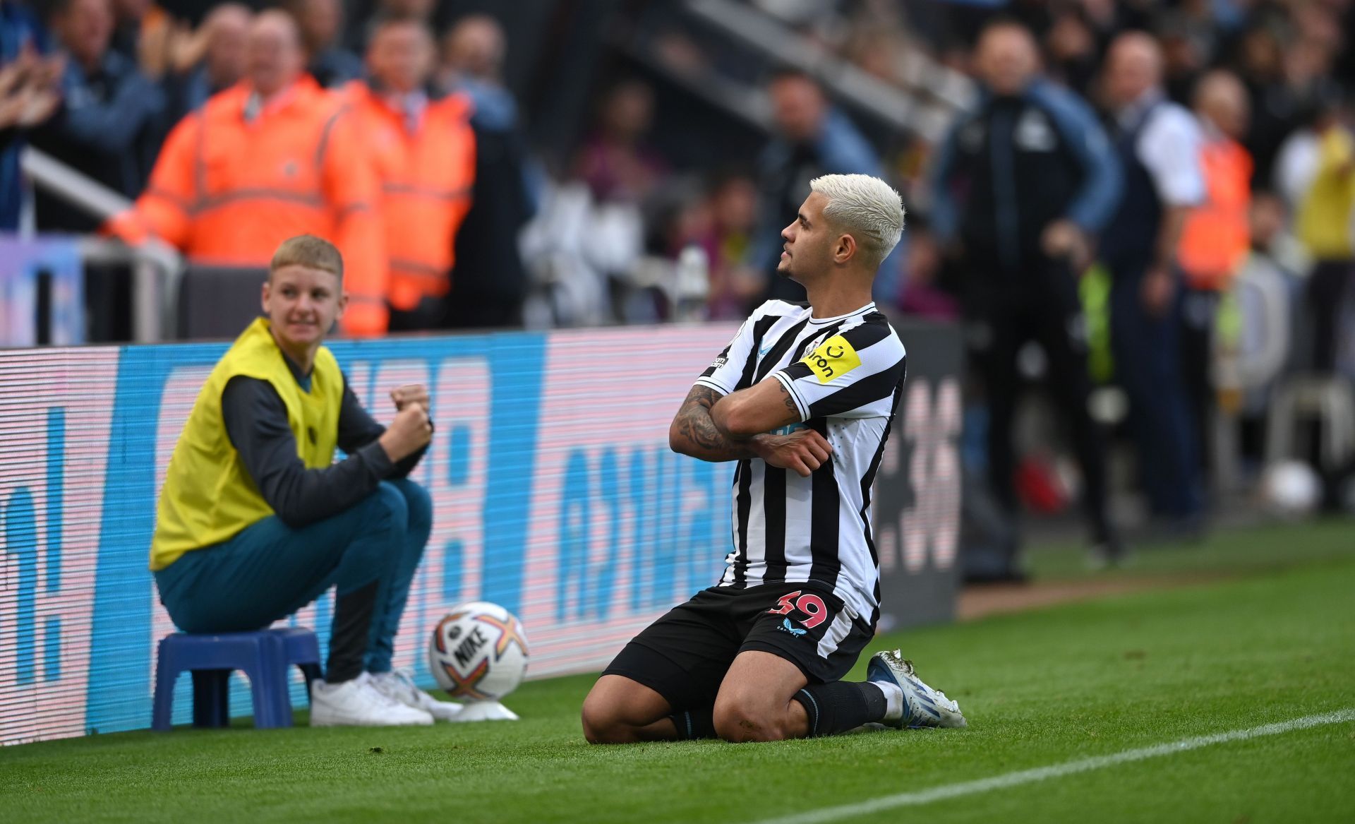 Bruno Guimaraes has admirers at the Santiago Bernabeu.