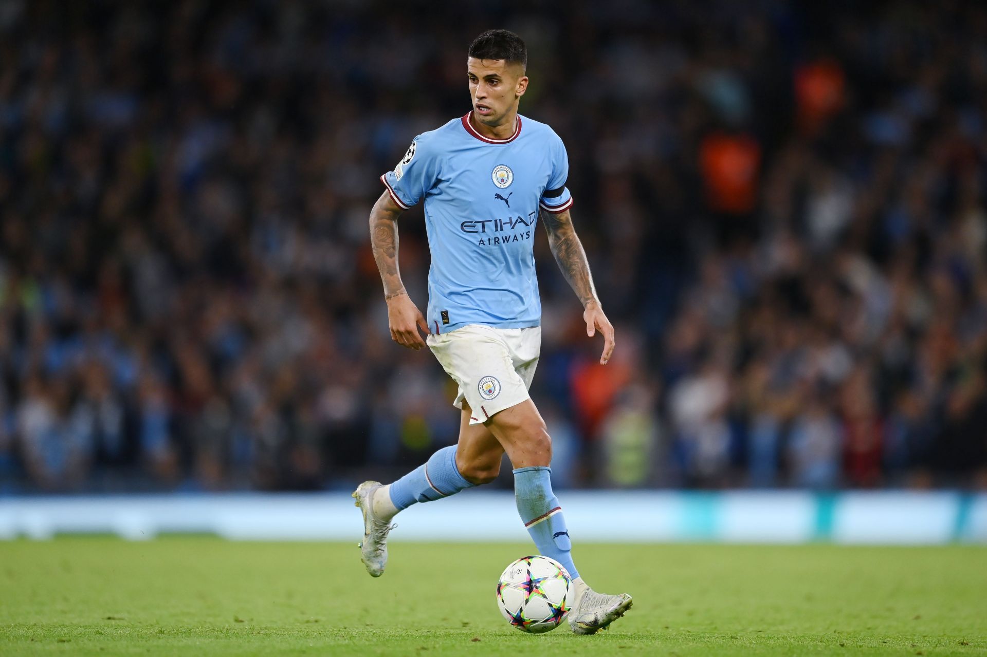 Joao Cancelo - Manchester City v Borussia Dortmund: Group G - UEFA Champions League 2022-23 campaign