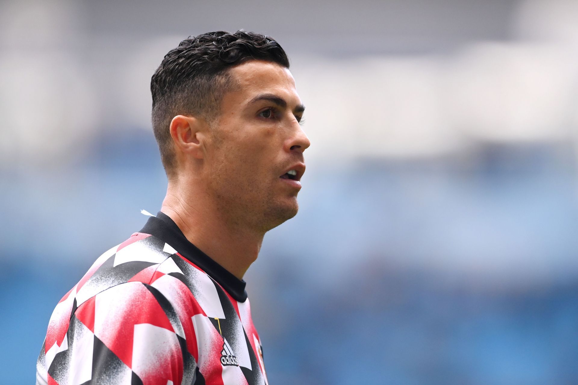 Cristiano Ronaldo was an unused substitute against Manchester City on Sunday.